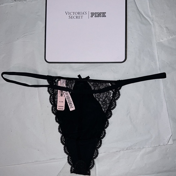 Victoria's  Secret VString Lace Panty XL - Picture 6 of 12